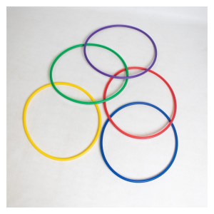 Hula Hoops 24-Inch (5 Pack) - Assorted