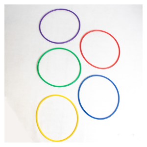 Hula Hoops 24-Inch (5 Pack) - Assorted
