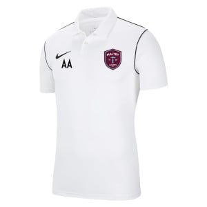 Nike Dri-FIT Park 20 Polo White-Black-Black