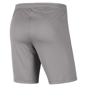 Nike Park III Shorts - Pewter Grey/Black
