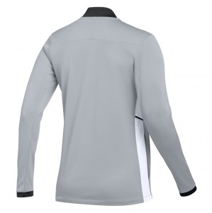 Nike Dri-FIT Academy 25 Knit Track Jacket (W) - Wolf Grey/Black/White