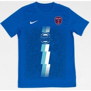 Nike Park VII Dri-FIT Womens Short Sleeve Shirt - Royal Blue/White