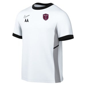Nike Academy 25 Short-Sleeve Training Top - White/Black/Black