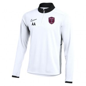 Nike Dri-FIT Academy 25 Drill Top - White/Black/Black