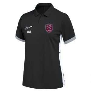 Nike Dri-FIT Academy 25 Polo (W) - Black/White/White