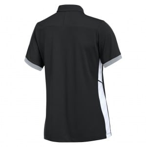 Nike Dri-FIT Academy 25 Polo (W) - Black/White/White