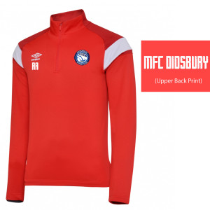 Umbro 1/4 Zip Midlayer Top