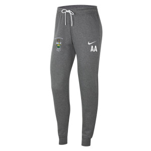 Nike Womens Team Club 20 Fleece Pants (W) Charcoal Heather-White-White