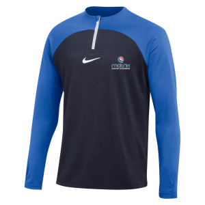 Nike Academy Pro Midlayer Drill Top Obsidian-Royal Blue-White
