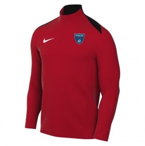 Nike Academy Pro 24 Dri-FIT Drill Top - UNIVERSITY RED/UNIVERSITY RED/WHITE