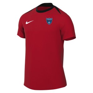 Nike Academy Pro 24 Dri-FIT Short Sleeve Top - University Red/Black/White