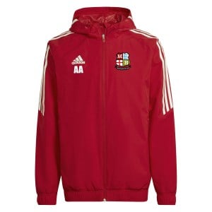 adidas Condivo 22 All Weather Jacket Team Power Red