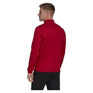 adidas Entrada 1/4 Zip Drill Top Midlayer Team Power Red