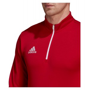 adidas Entrada 1/4 Zip Drill Top Midlayer Team Power Red