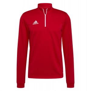 adidas Entrada 1/4 Zip Drill Top Midlayer Team Power Red