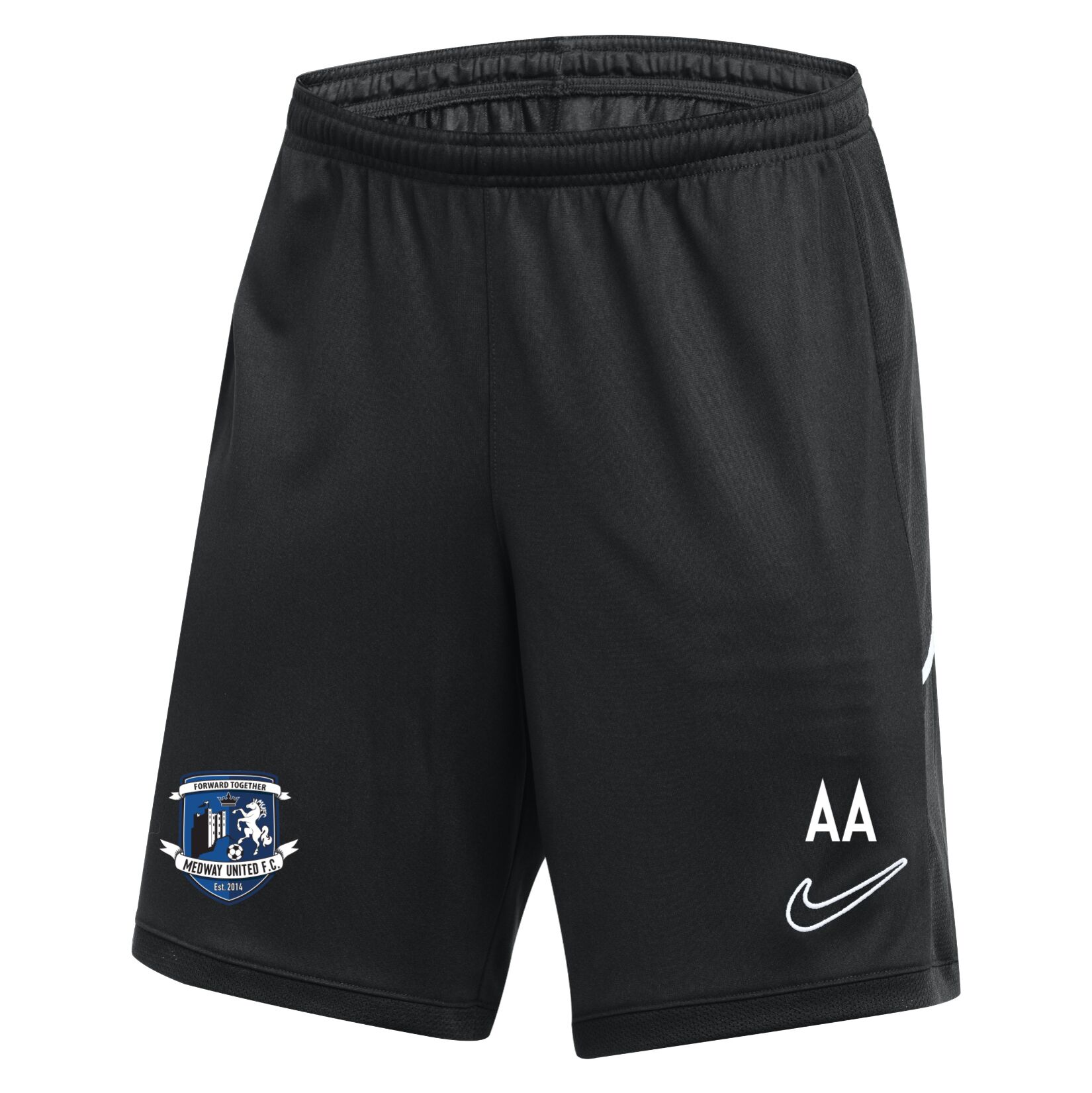 Nike Dri-FIT Academy 25 Shorts - Black/Black/White