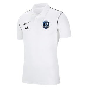 Nike Dri-fit Park 20 Polo White-Black-Black