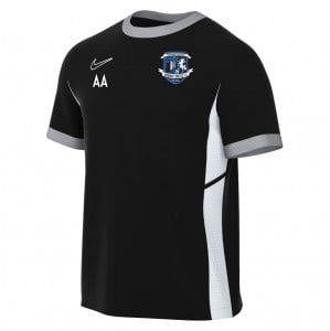 Nike Academy 25 Short-Sleeve Training Top - Black/White/White