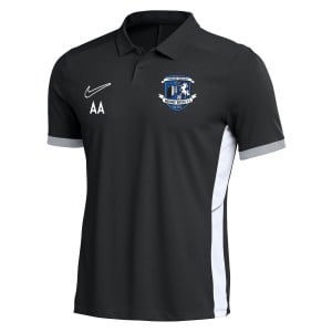 Nike Dri-FIT Academy 25 Polo - Black/White/White