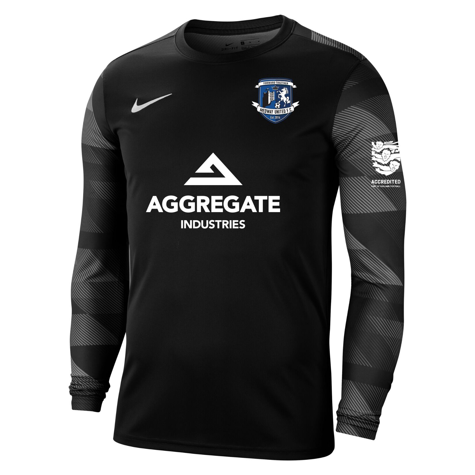 Nike Park IV Goalkeeper Dri-FIT Jersey - Black/White/White