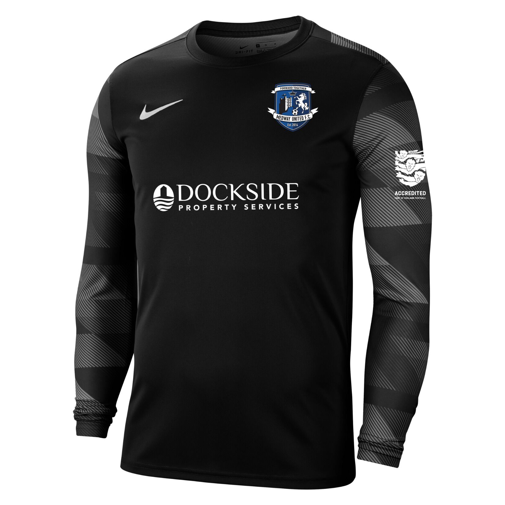 Nike Park IV Goalkeeper Dri-FIT Jersey - Black/White/White