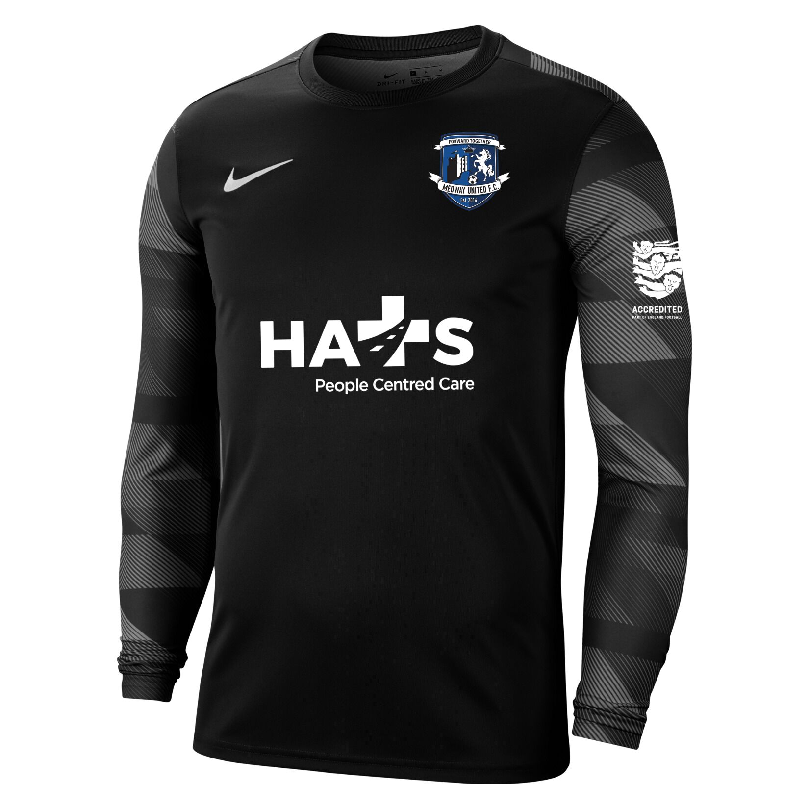 Nike Park IV Goalkeeper Dri-FIT Jersey - Black/White/White