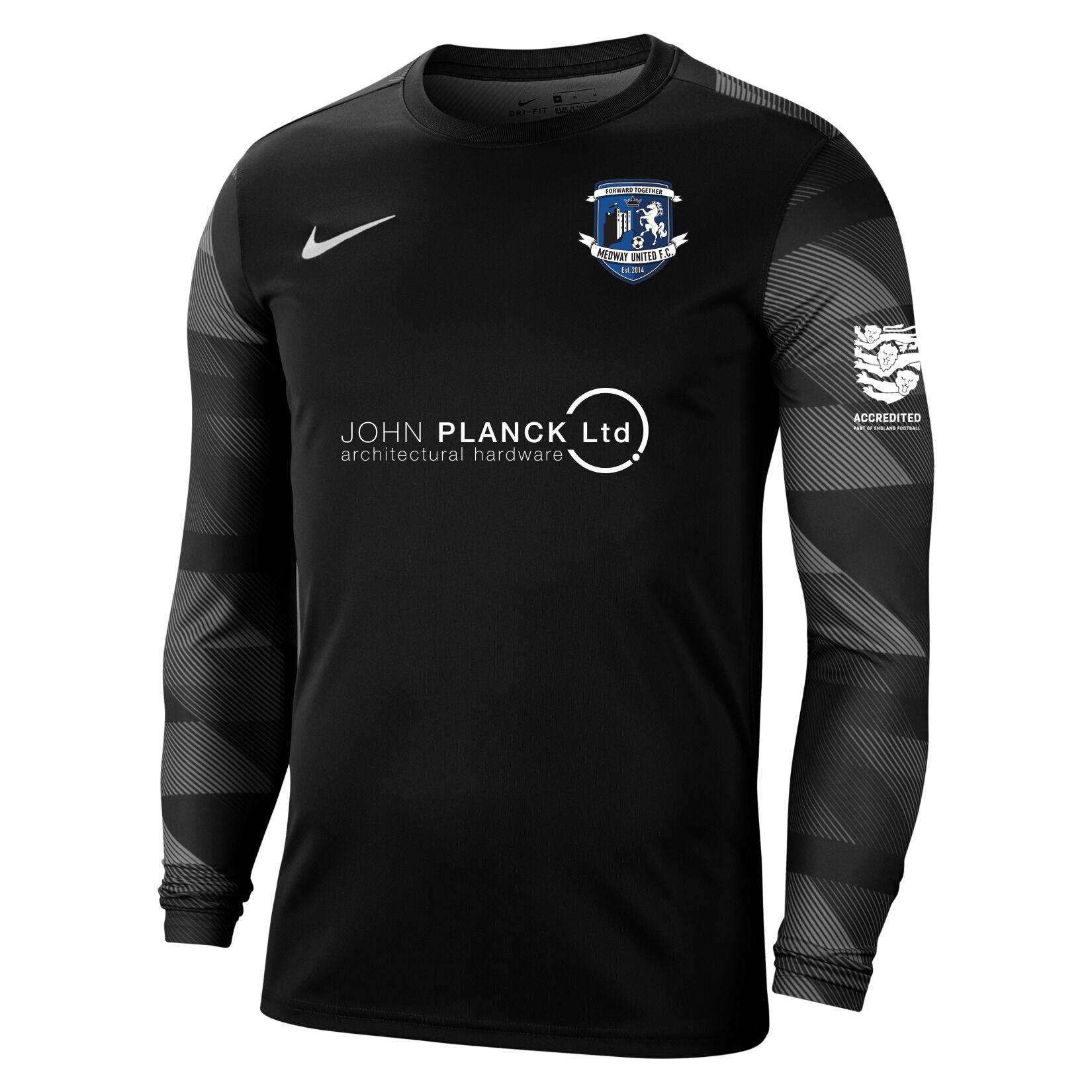 Nike Park IV Goalkeeper Dri-FIT Jersey - Black/White/White