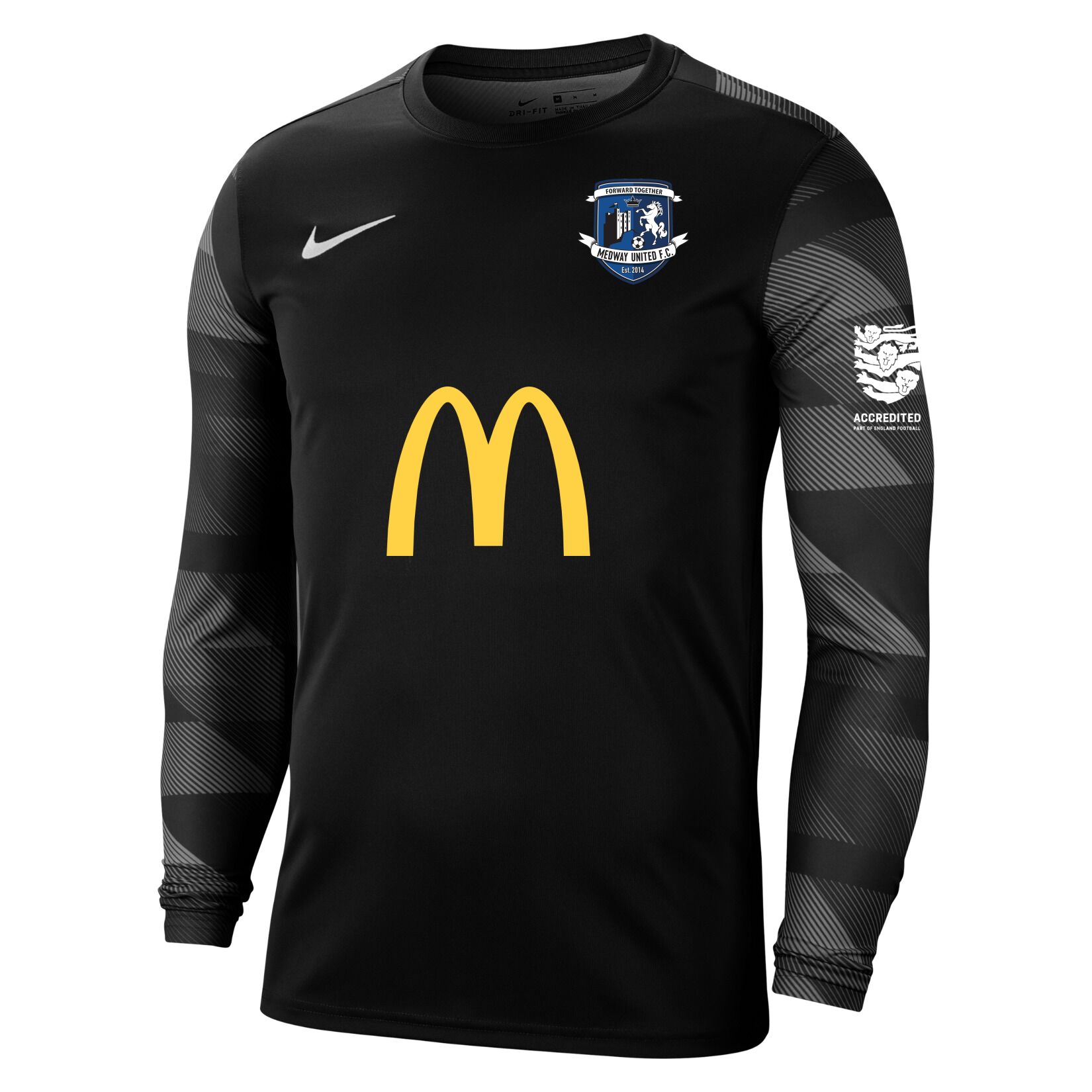 Nike Park IV Goalkeeper Dri-FIT Jersey - Black/White/White
