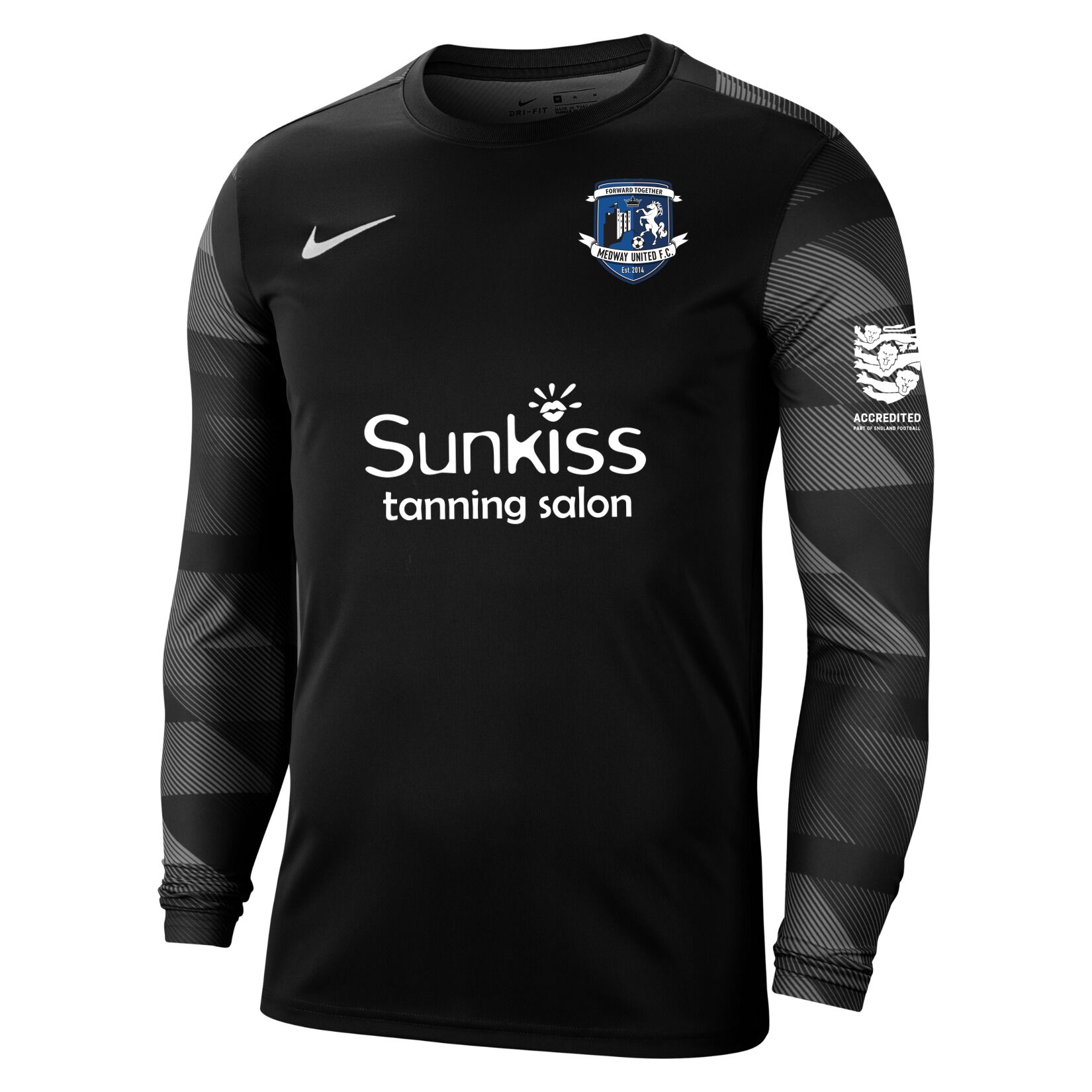 Nike Park IV Goalkeeper Dri-FIT Jersey - Black/White/White