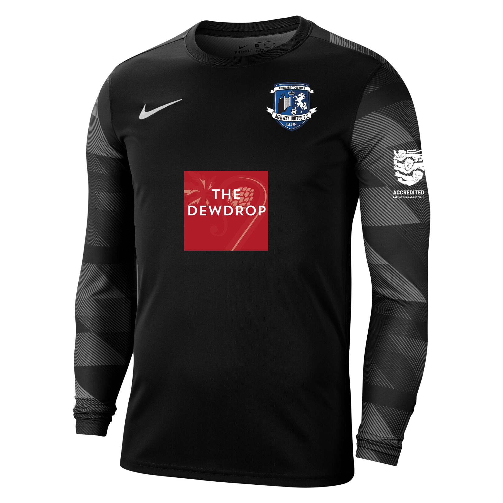 Nike Park IV Goalkeeper Dri-FIT Jersey - Black/White/White