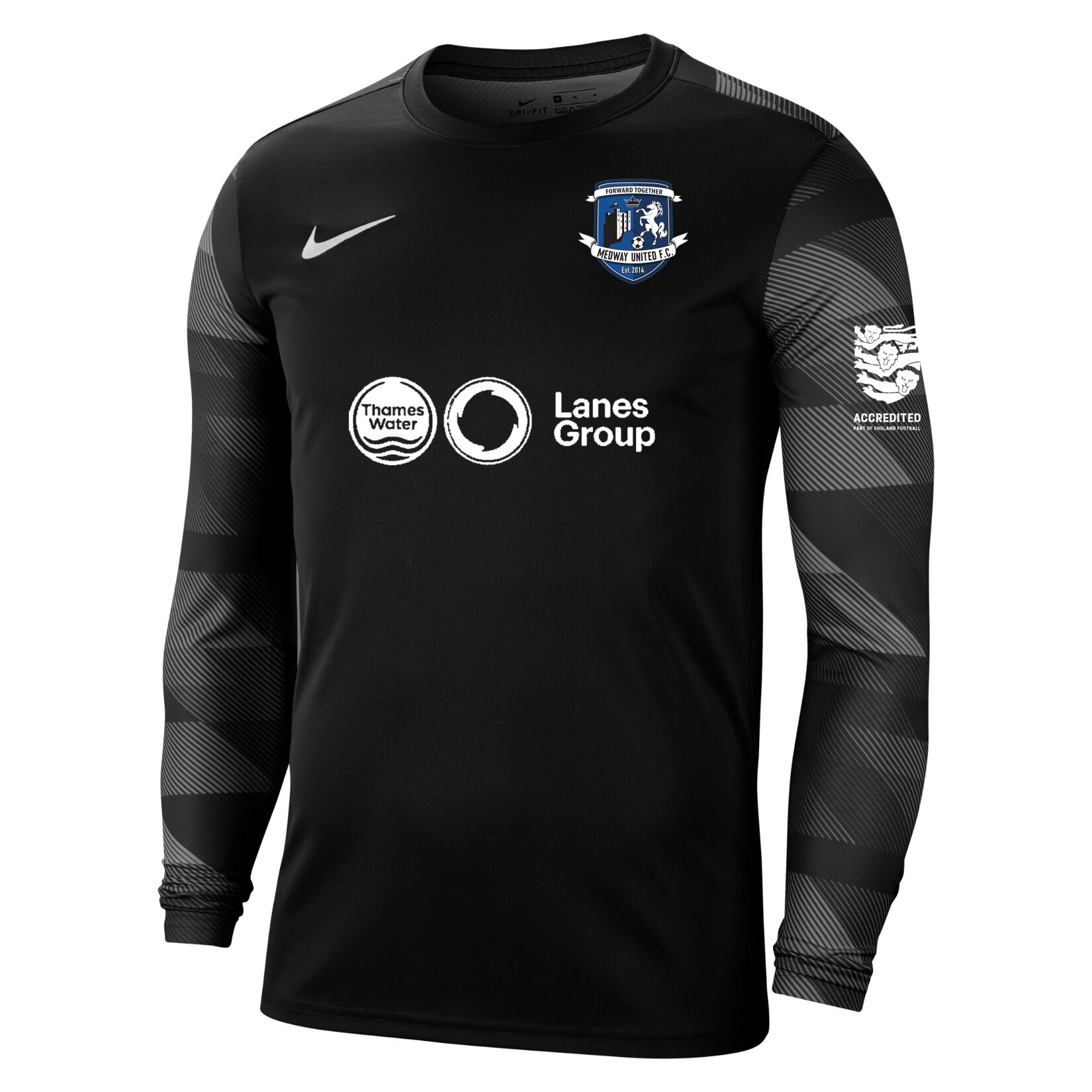 Nike Park IV Goalkeeper Dri-FIT Jersey - Black/White/White