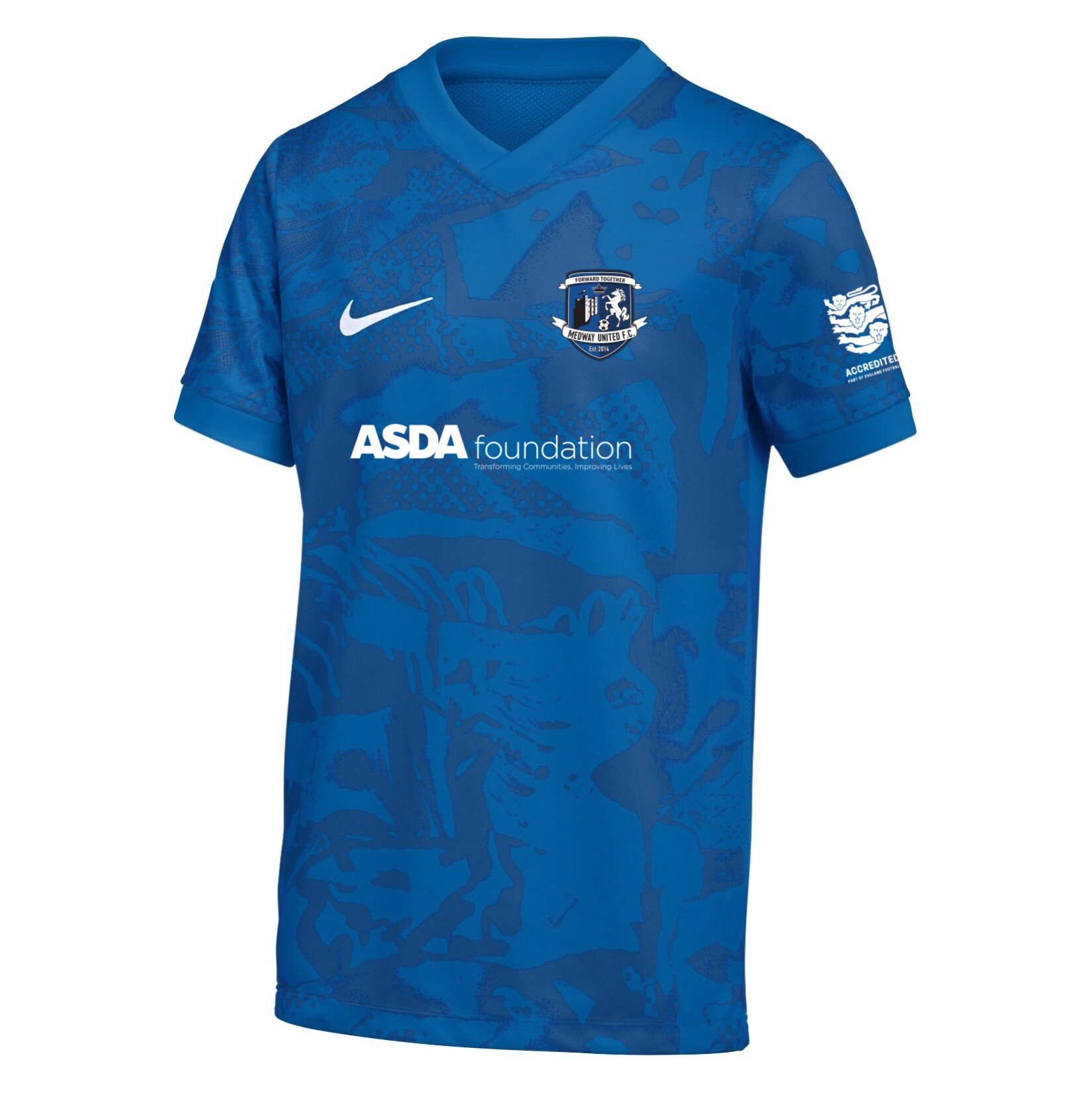 Nike Dri-FIT Precision VII Jersey - Royal Blue/Obsidian/Obsidian/White