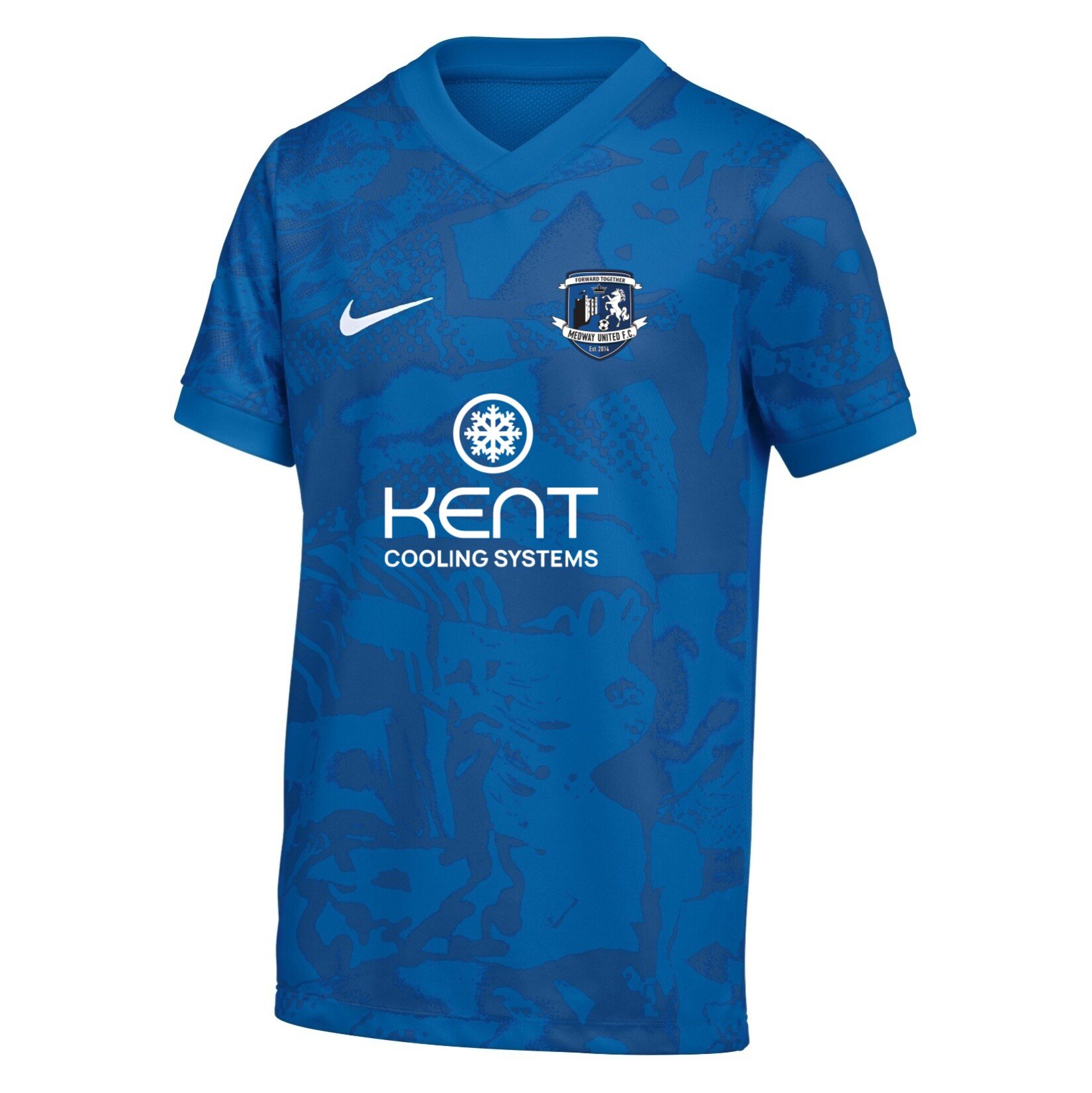 Nike Dri-FIT Precision VII Jersey - Royal Blue/Obsidian/Obsidian/White