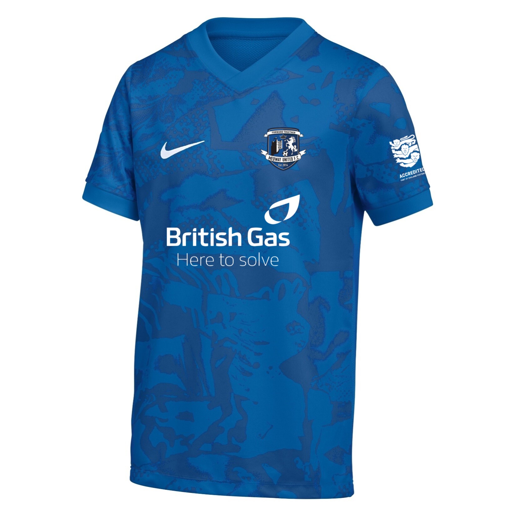 Nike Dri-FIT Precision VII Jersey - Royal Blue/Obsidian/Obsidian/White