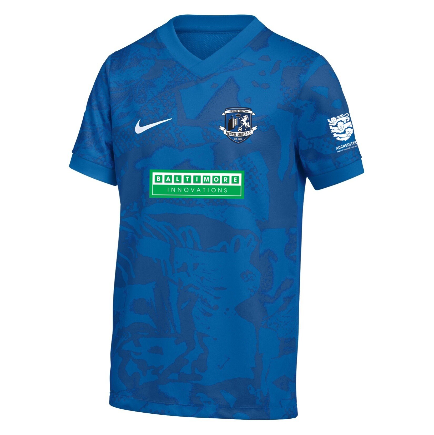 Nike Dri-FIT Precision VII Jersey - Royal Blue/Obsidian/Obsidian/White