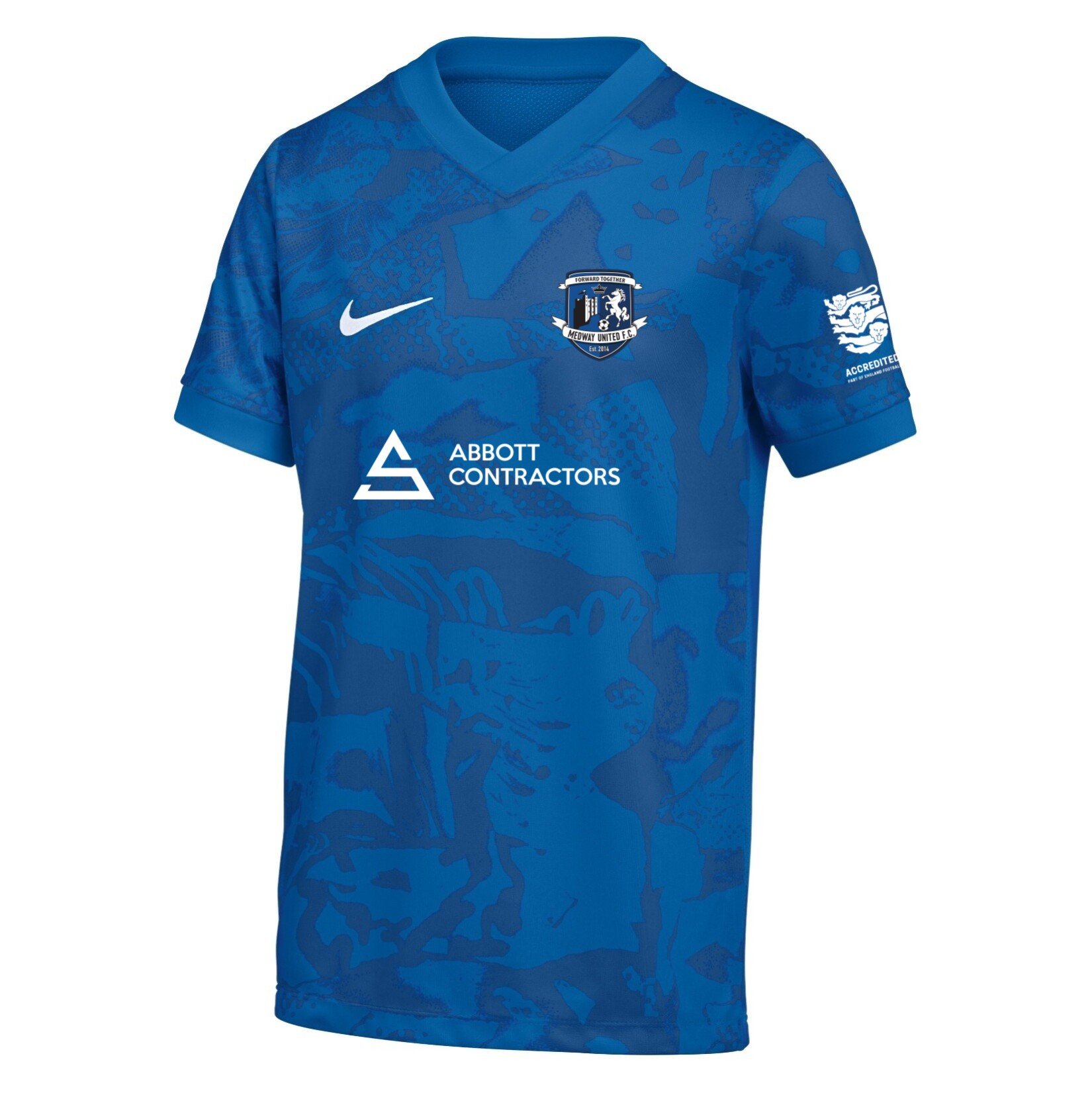 Nike Dri-FIT Precision VII Jersey - Royal Blue/Obsidian/Obsidian/White