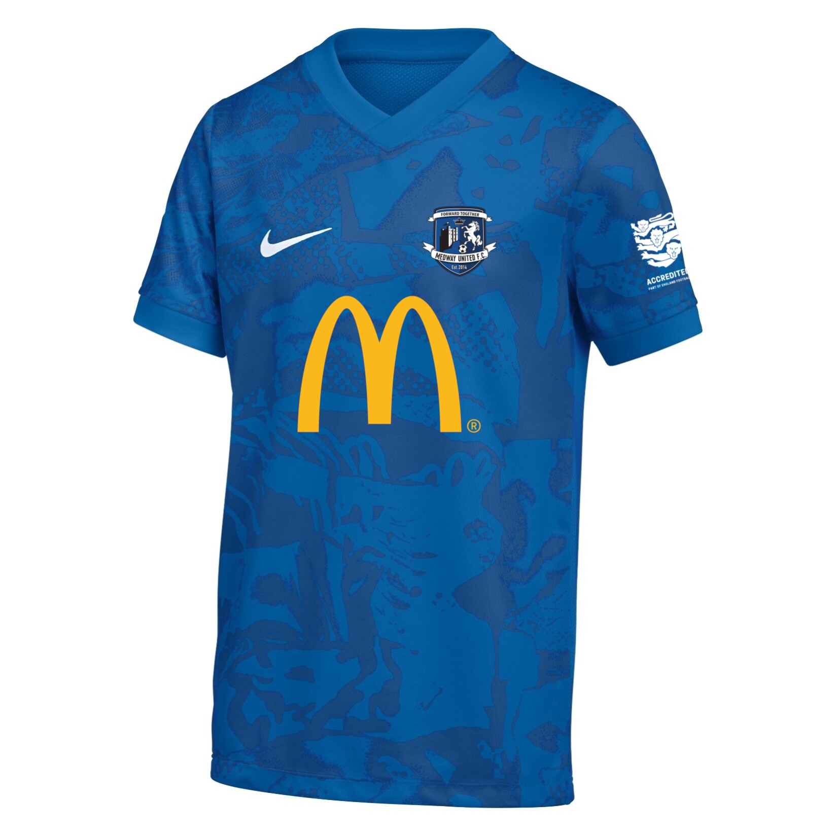 Nike Dri-FIT Precision VII Jersey - Royal Blue/Obsidian/Obsidian/White