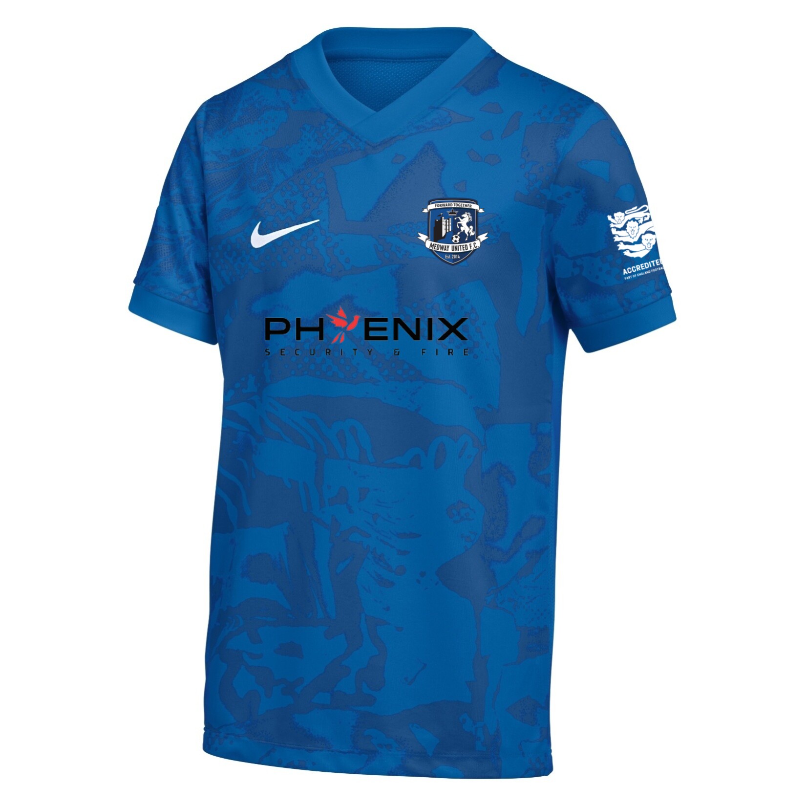 Nike Dri-FIT Precision VII Jersey - Royal Blue/Obsidian/Obsidian/White