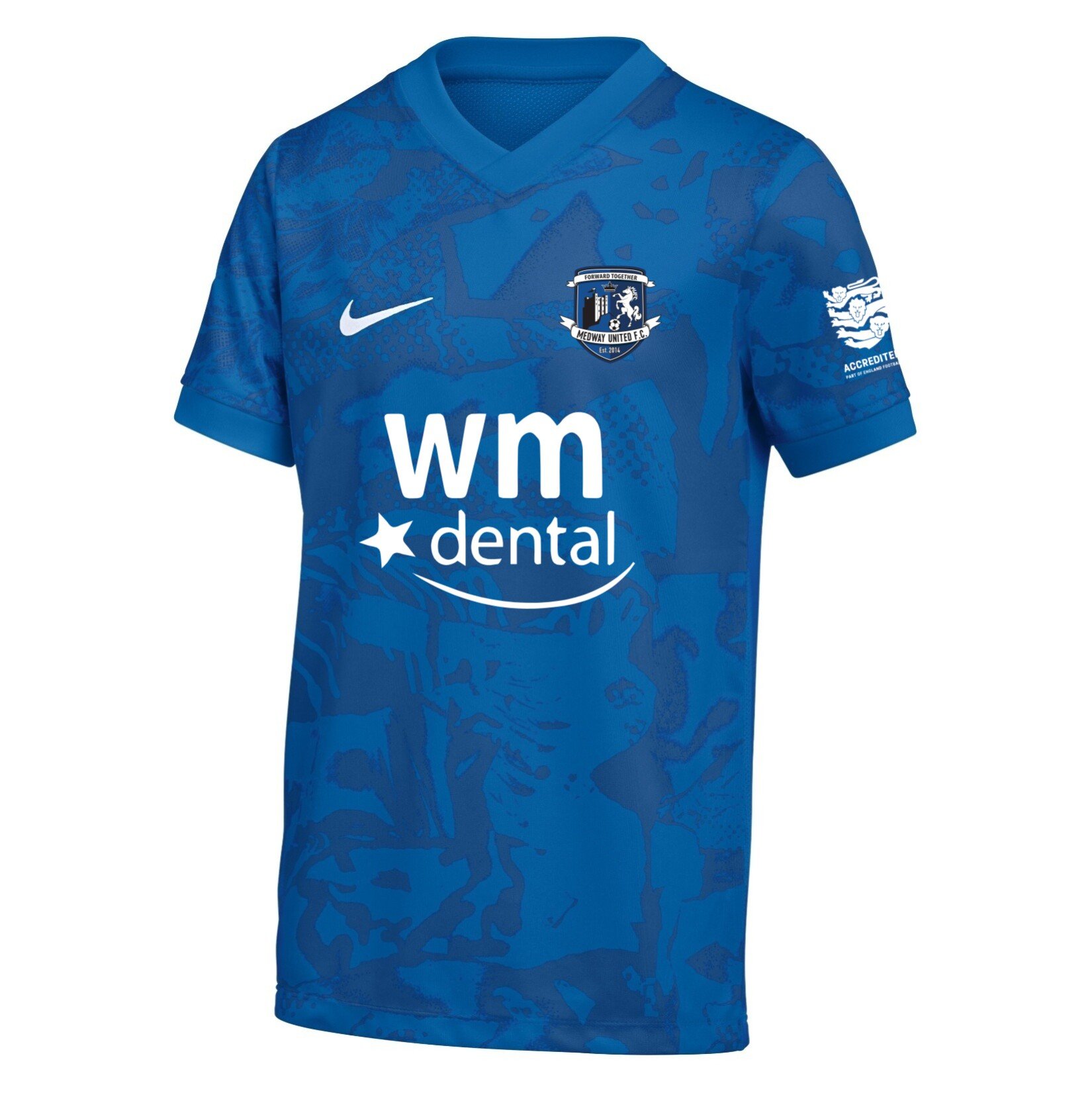 Nike Dri-FIT Precision VII Jersey - Royal Blue/Obsidian/Obsidian/White