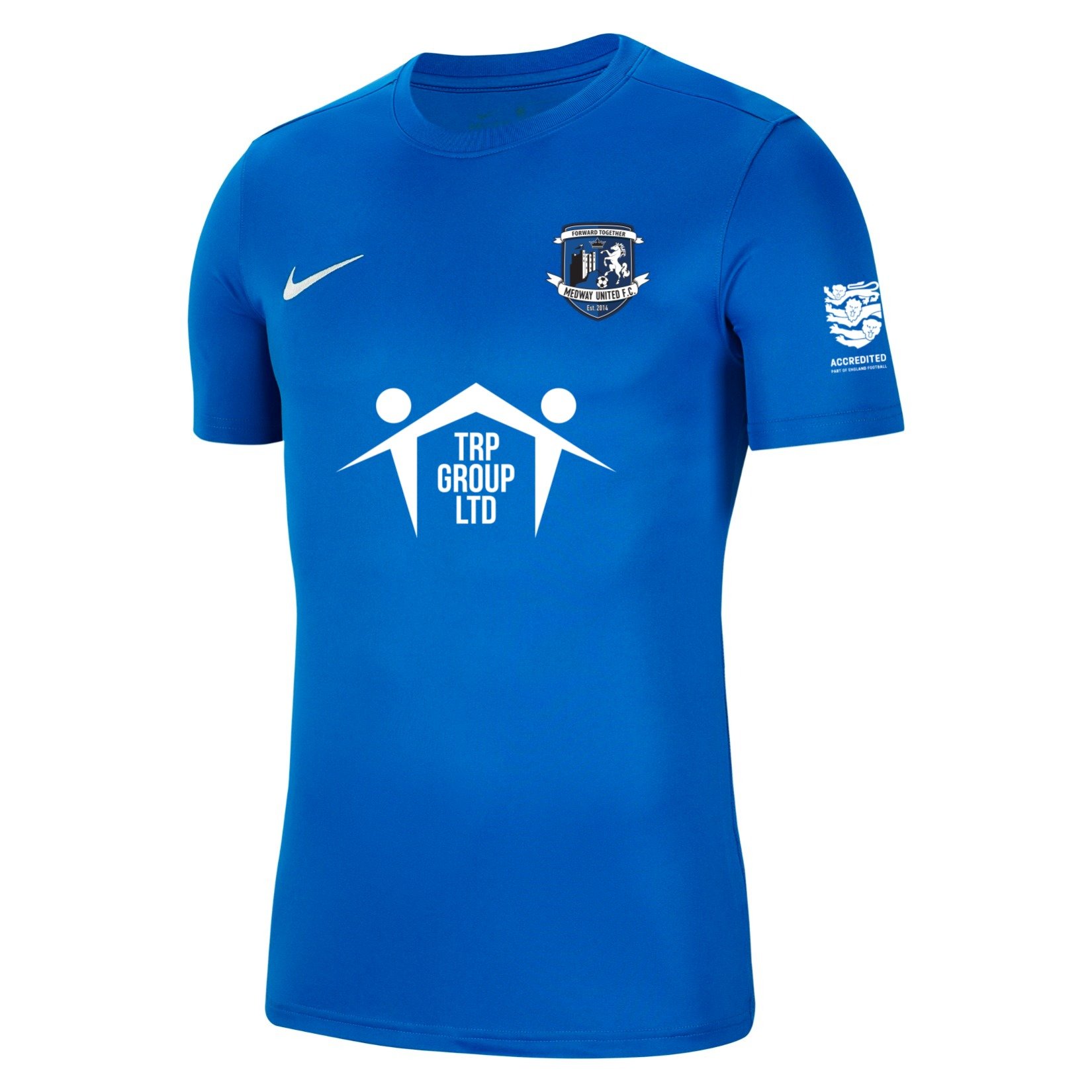 Nike Park VII Dri-FIT Short Sleeve Shirt - Royal Blue/White