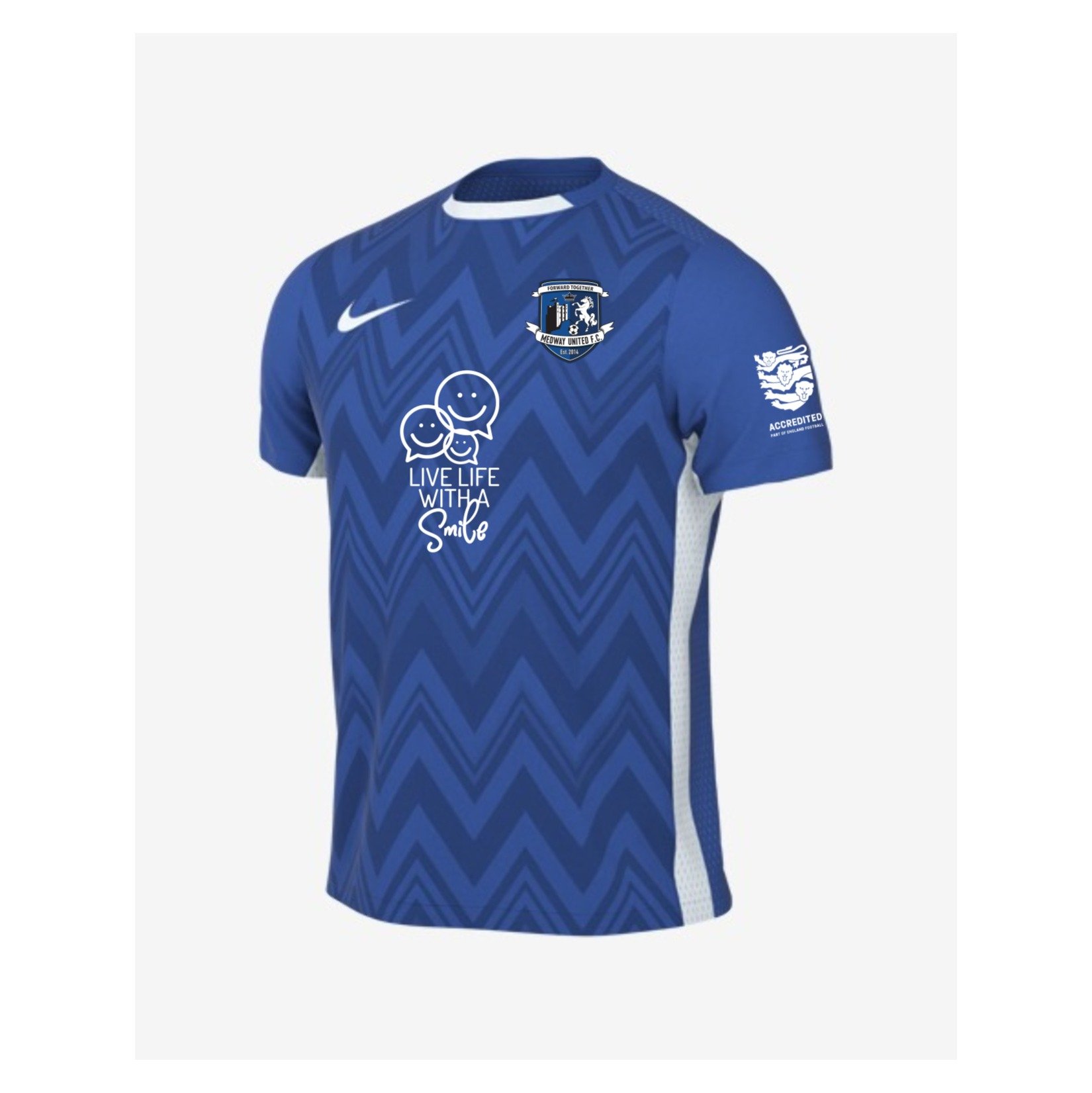 Nike Dri-FIT Challenge V Jersey - Royal Blue/White