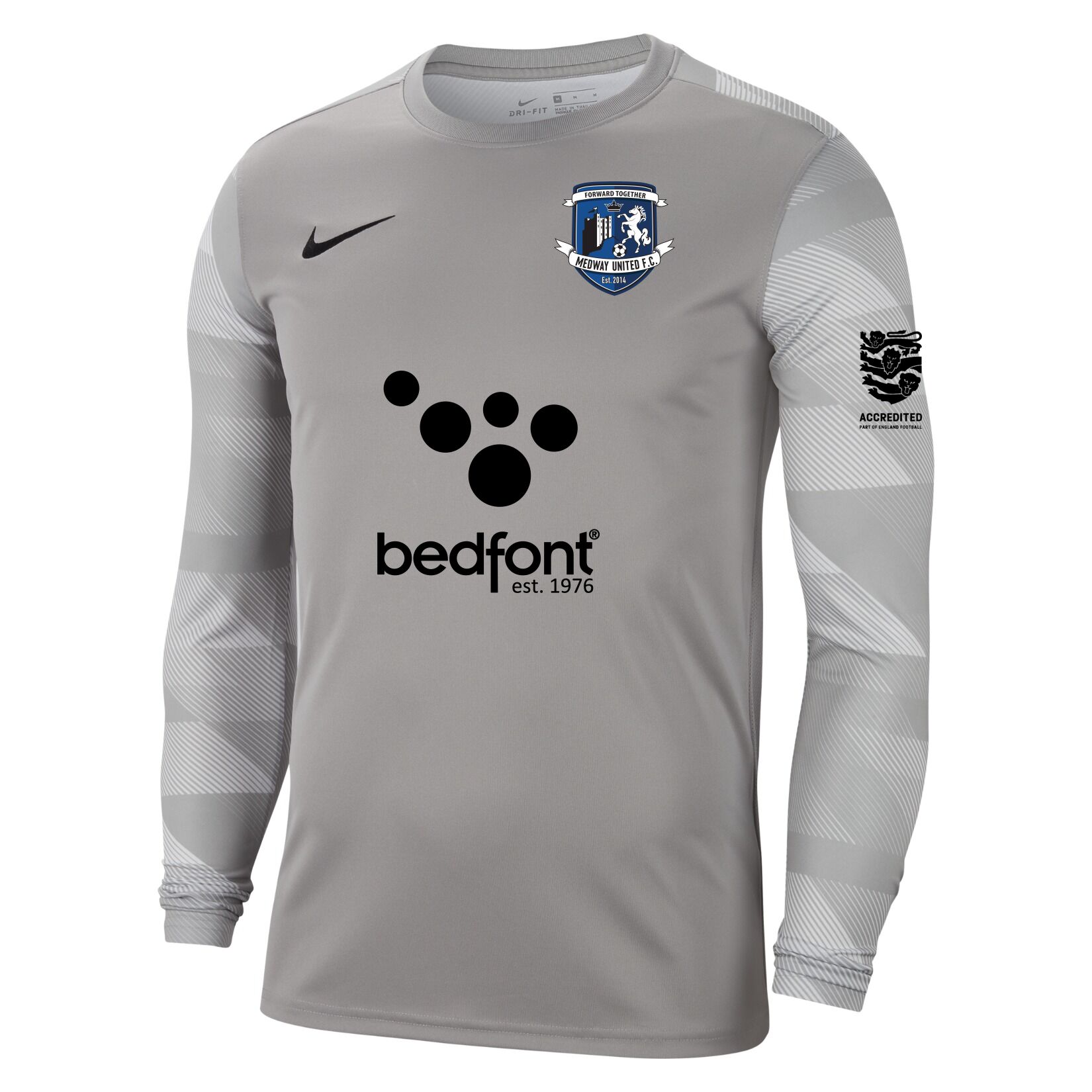 Nike Park IV Goalkeeper Dri-FIT Jersey - Pewter Grey/White/Black