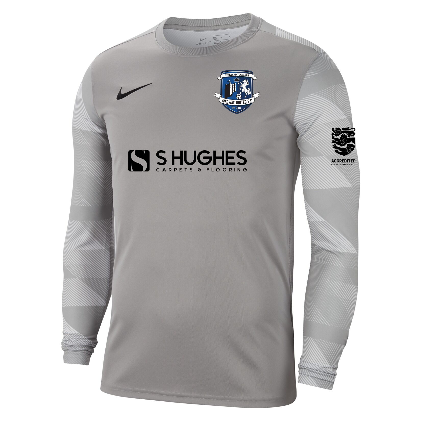 Nike Park IV Goalkeeper Dri-FIT Jersey - Pewter Grey/White/Black