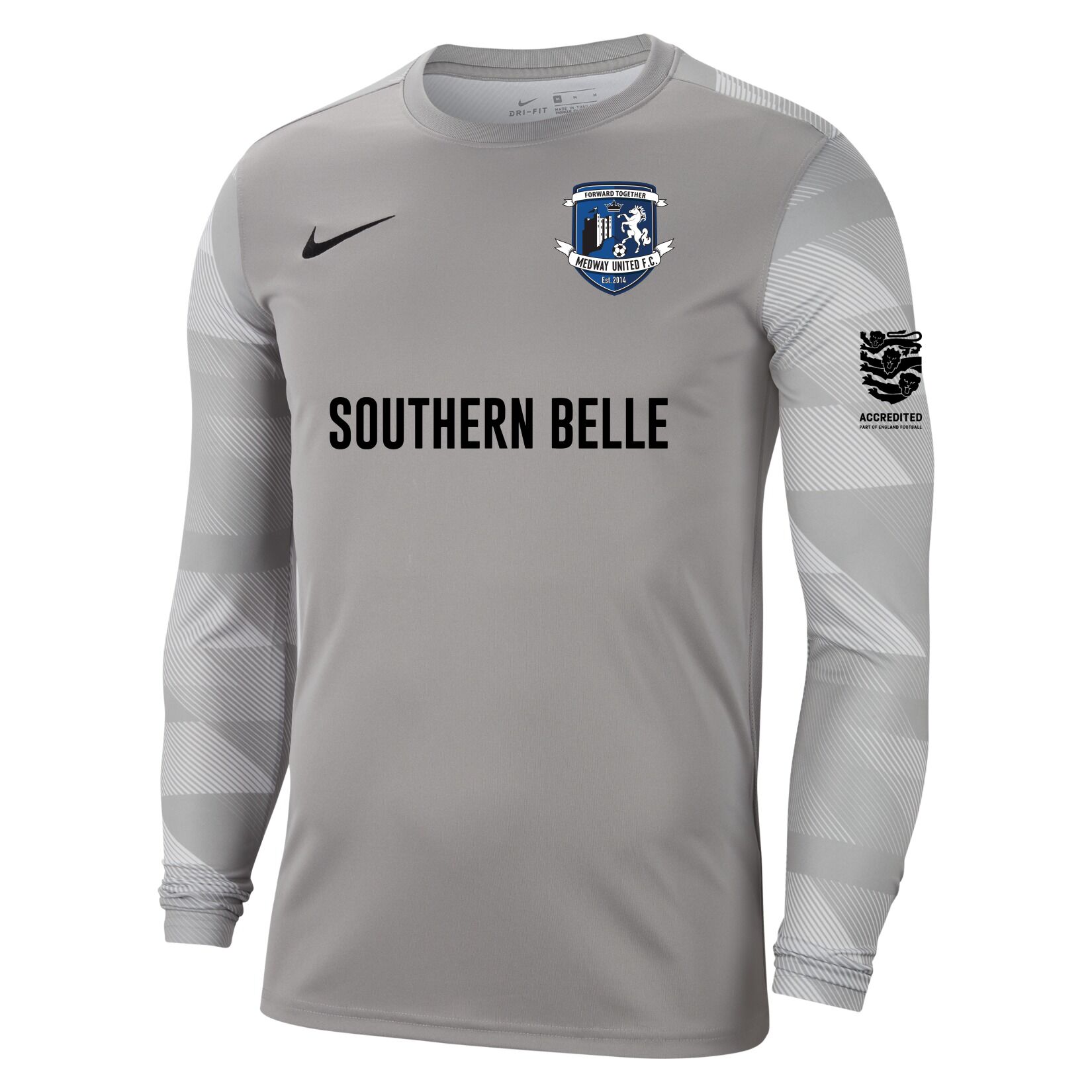 Nike Park IV Goalkeeper Dri-FIT Jersey - Pewter Grey/White/Black
