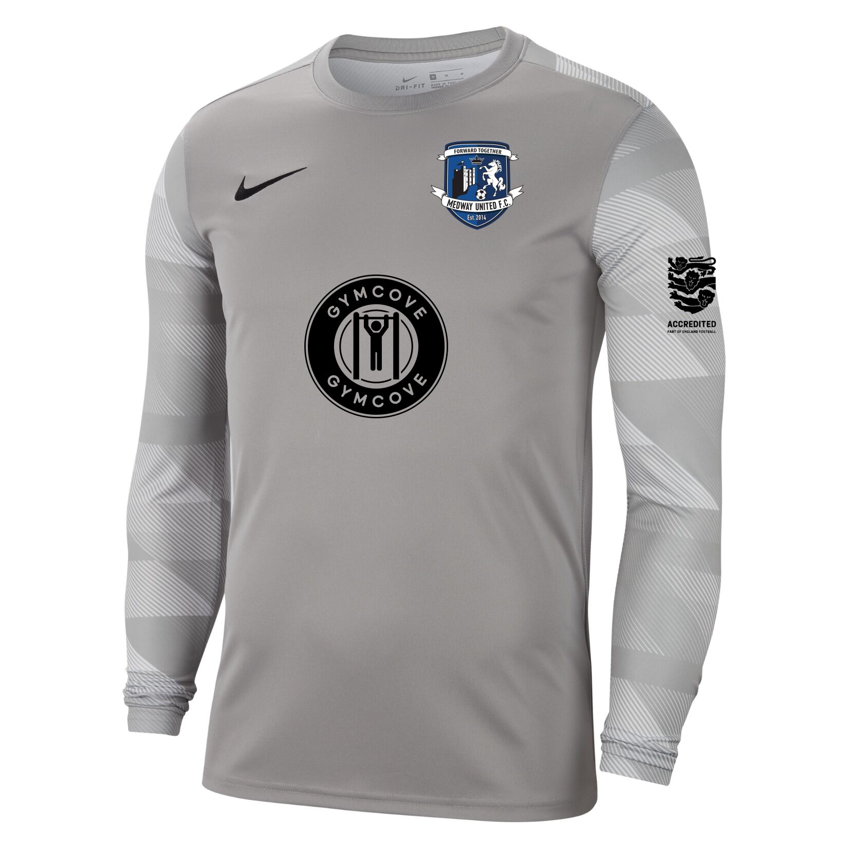 Nike Park IV Goalkeeper Dri-FIT Jersey - Pewter Grey/White/Black