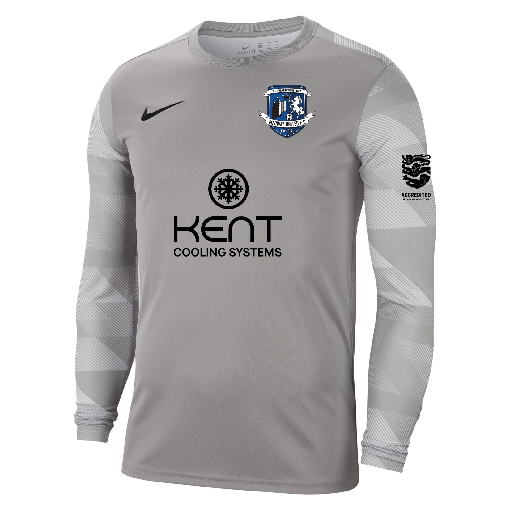 Nike Park IV Goalkeeper Dri-FIT Jersey - Pewter Grey/White/Black