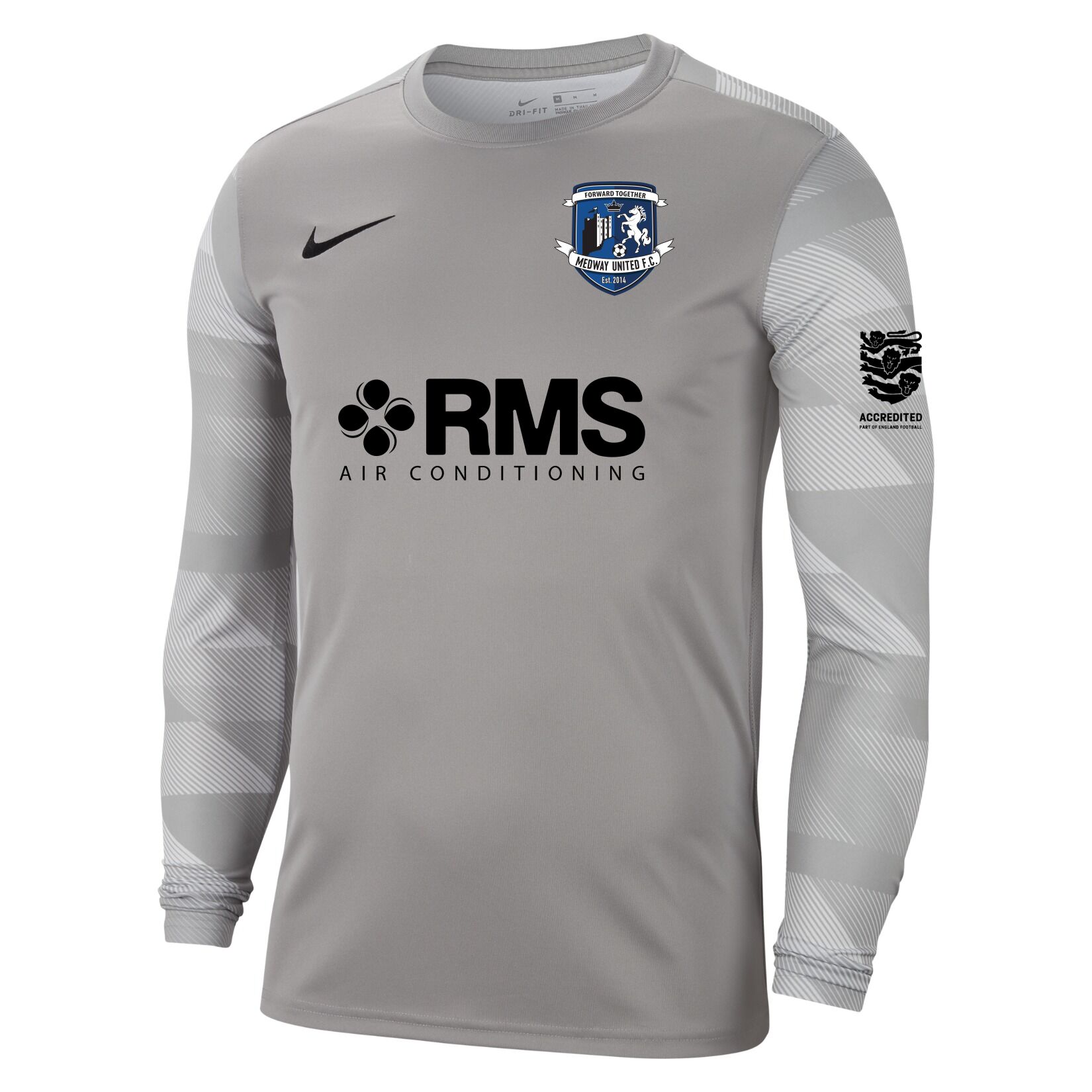 Nike Park IV Goalkeeper Dri-FIT Jersey - Pewter Grey/White/Black