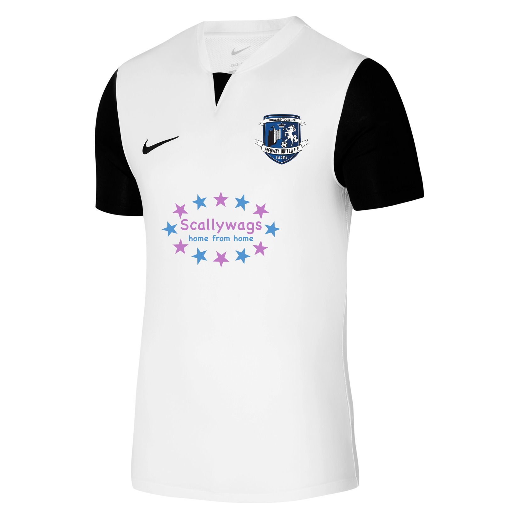 Nike Dri-FIT Trophy 5 Jersey - White/Black/Black/Black