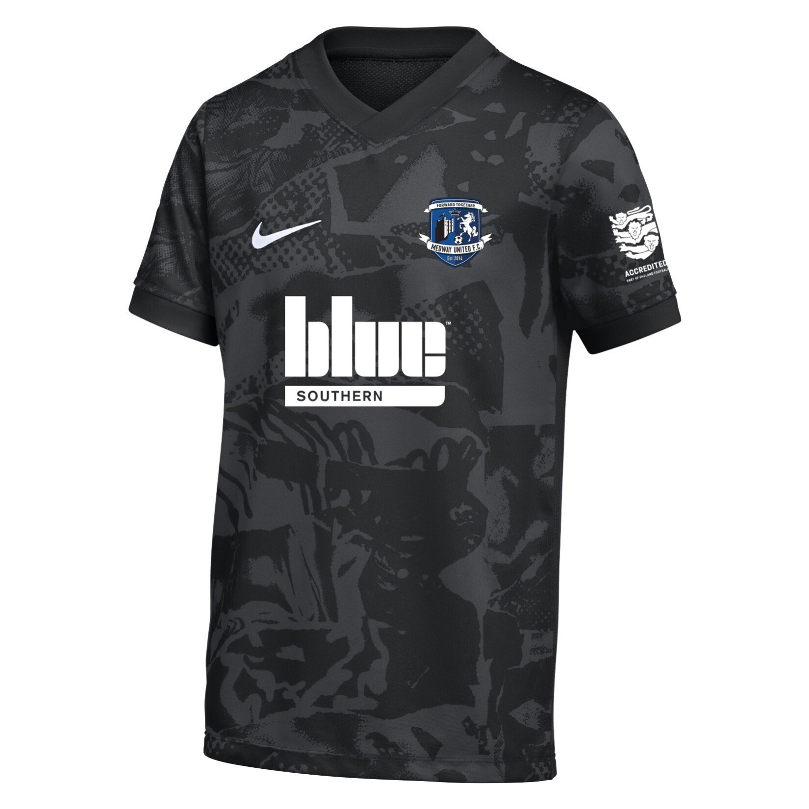 Nike Dri-FIT Precision VII Jersey - Black/Cool Grey/White