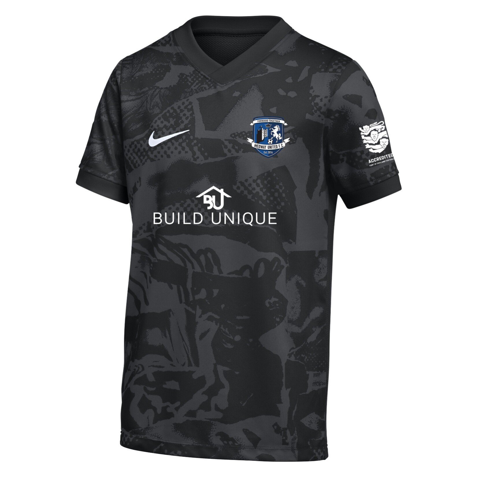 Nike Dri-FIT Precision VII Jersey - Black/Cool Grey/White
